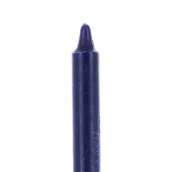 Bougie Bleue nuit - Teintée masse - 20cm