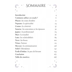 L'oracle des 12 guidances astrologiques, sommaire