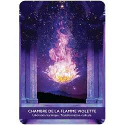 Le portail de lumière, chambre de la flamme violette