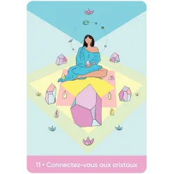 Mon oracle Self-Care, connectez vous aux cristaux