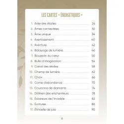 Connexion avec tes guides, cartes énergétiques