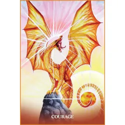 L'oracle des dragons cosmiques,  courage