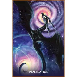 L'oracle des dragons cosmiques, imagination