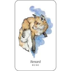 L'oracle des animaux de la forêt boréale, renard