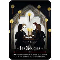 Oracle de Samhain - Les Saisons de la Sorcière, les bougies