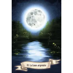 L'Oracle des fées et des lutins, la lune argentée