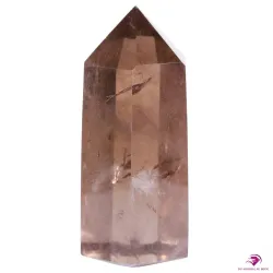 Pointe polie en Quartz fumé