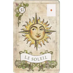 Lenormand à l'ancienne, le soleil