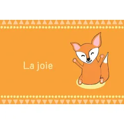Mes petites cartes pour apprivoiser mes émotions d'enfant, la joie