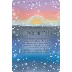 Messages de l'univers, le lever du soleil