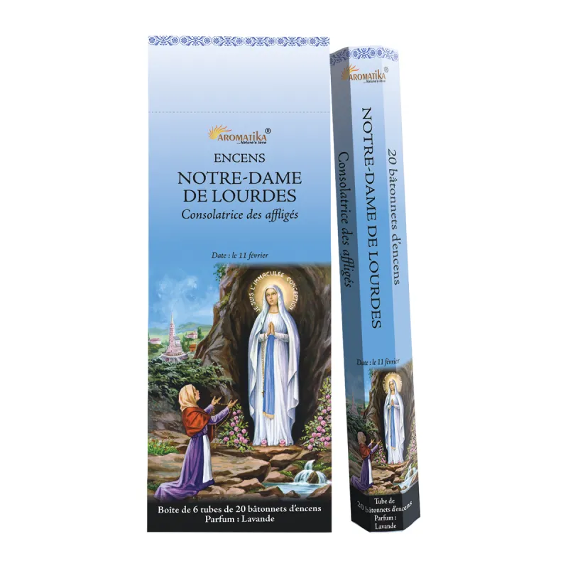 Encens bâtonnets Aromatika - Notre Dame de Lourdes