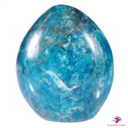 Forme libre en Apatite bleue Madagascar