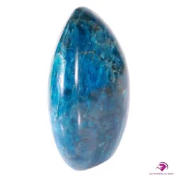 Forme libre Apatite bleue de Madagascar