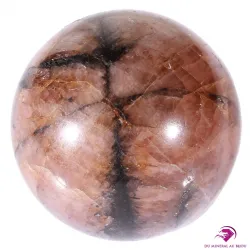 Sphère en Chiastolite polie