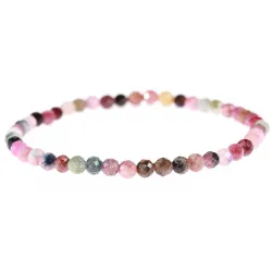 Bracelet en Tourmaline multicolore facette