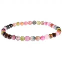 Bracelet en Tourmaline multicolore 6mm