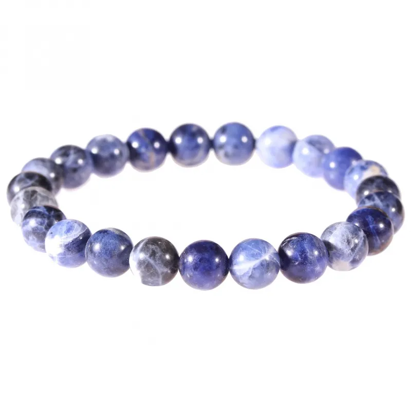 Bracelet en Sodalite 8mm