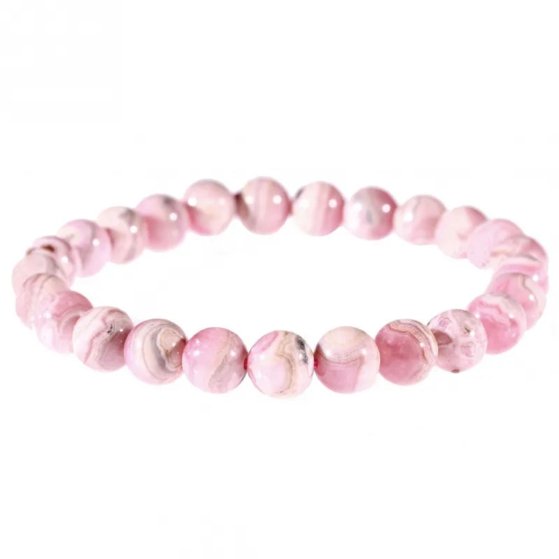 Bracelet en Rhodochrosite 8mm