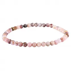 Bracelet en Opale rose 4mm