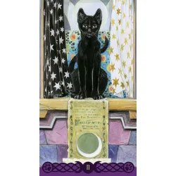 Le Tarot des chats païens, chat noir