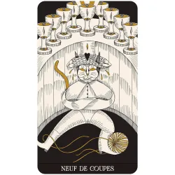 Le Tarot des secrets de l'âme, neuf de coupes