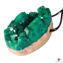 Dioptase percée Congo
