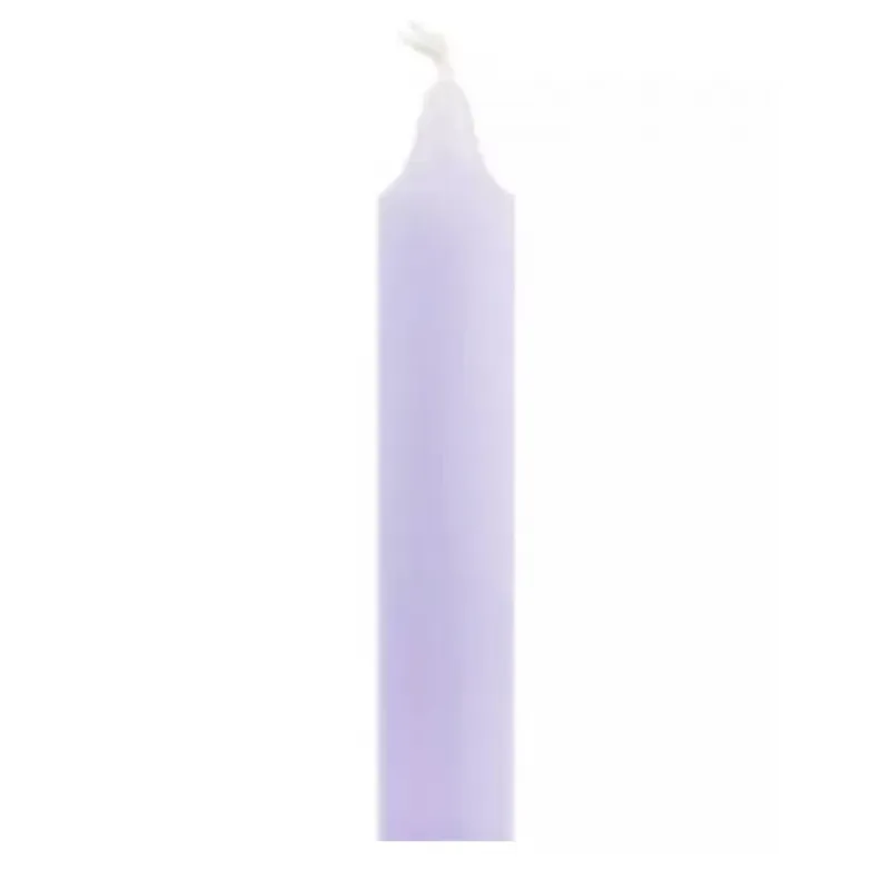 Bougie Lilas - Teintée masse - 20cm