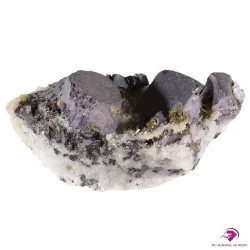 Galène, Chalcopyrite et Quartz de Bulgarie