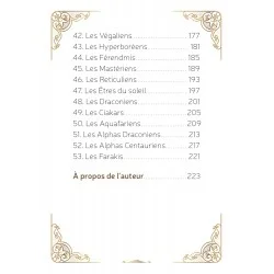 L'Oracle des peuples galactiques, sommaire 4