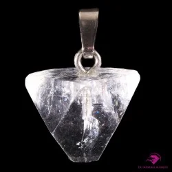 Pendentif en Apophyllite blanche