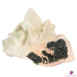 Apophyllite verte Maarashtra, Inde