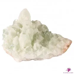 Amas apophyllite verte de Nashik, Maarashtra, Inde