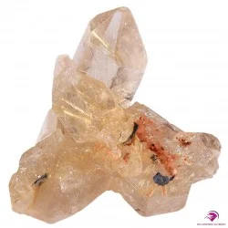 Quartz inclusions de Rutile