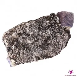 Saphir sur Biotite