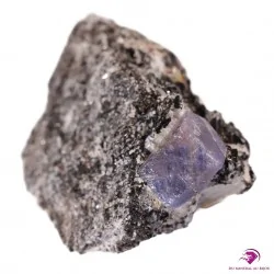 Saphir sur Biotite Madagascar