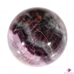 Sphère Fluorite violette