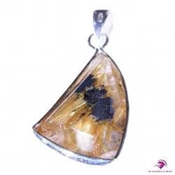 Pendentif en Quartz Rutile