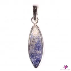 Pendentif en Quartz Dumortiérite