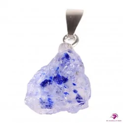 Pendentif Argent en Haüyne et Afghanite
