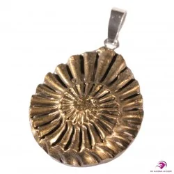 Pendentif en Ammonite Pyritisée Allemagne