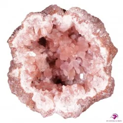 Géode Améthyste rose