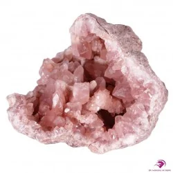 Géode en Améthyste rose Argentine