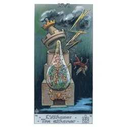 Le Tarot des Alchimistes, lame majeur de l'athanor