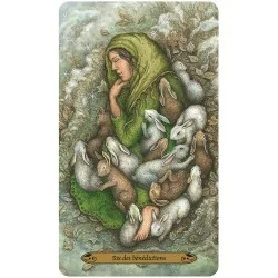 Le tarot des esprits de la forêt enchantée, six des bénédictions