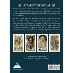 Le tarot médiéval, le dos du coffret