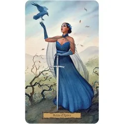 Le tarot du jardin de la sorcière, reine d'épées