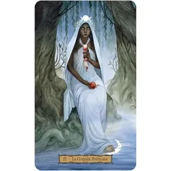 Le tarot du jardin de la sorcière, la grande prêtresse