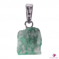 Pendentif en Emeraude et Argent 925