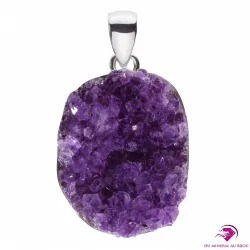Pendentif Druse Améthyste