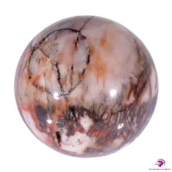 Sphère de Jaspe brèche de Madagascar